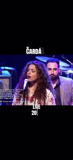 Live Čardáše Performance - Júlia Kozáková at Gypsy Jazz Festival