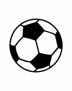 Soccer Ball Instant Download SVG, PNG, EPS, Dxf, Jpg Digital Download - Etsy