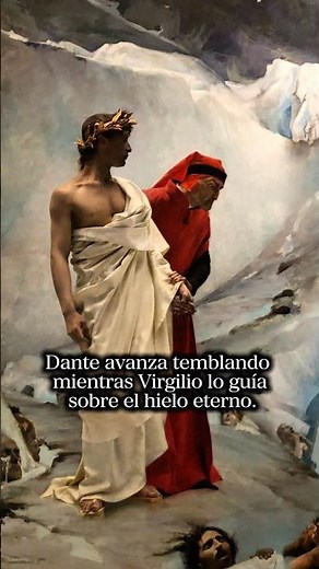 La última mirada — Dante and Virgil in Hell | Gustave Courtois (1879) ❄️