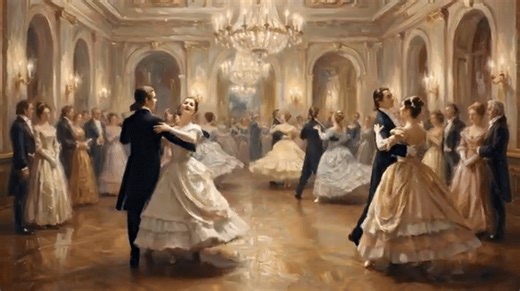 Visual Poems | A Christmas Banquet in an Ancient Castle | Relaxing Classic Music on Make a GIF