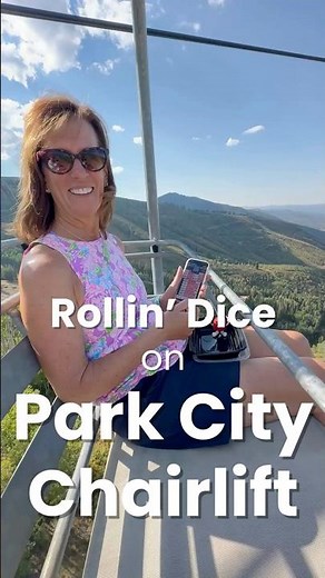 Dice with a view ⛰️🎲 #hiking #dicegame #mountains