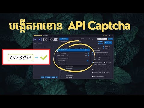 Bob Prime: របៀបចុះឈ្មោះ Sign Up Captcha API