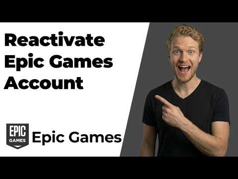 How To Reactivate Epic Games Account (Easy Guide)