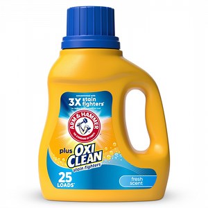 ARM & HAMMER Plus OxiClean Ultra Stain Fighters Liquid Detergent, Fresh Scent, 32.5 Fl Oz