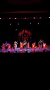 Garth Brooks gave me his guitar once upon a time, and I never (ever ever ever) play this guitar without first pickin’ “Much Too Young”. Legit. I never pick up this guitar, without first playing his song. Today’s soundcheck is no different | Brett Kissel