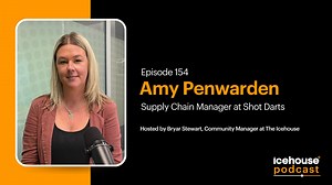 Episode 154 of The Icehouse Podcast, hosted by Bryar Stewart, is with Amy Penwarden, Supply Chain Manager at Shot Darts, and Leadership Development Programme 51 Alumni. The conversation with Amy unpacks; • Her career journey and passions • The juggle and benefits of working for an SME, family run business • The confidence the Leadership Development Programme gave her • Her focus to grow and take on challenges outside of her comfort zone • The world of Darts, and the growth of Shot Darts and indu