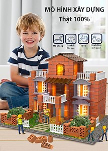 🔥Bộ đồ chơi Mô phỏng 100% xây dựng giúp con phát triển kỹ năng tư duy không gian và sáng tạo. 🔥Với các chi tiết nhựa PP, "Xi măng thực phẩm làm từ bột bắp và canxi. An toàn cho trẻ em, bộ đồ chơi dễ dàng lắp ráp và tháo gỡ. Các bộ phận như gạch, ngói thanh trụ giúp trẻ học cách kết nối và tương tác với các công cụ và vật liệu khác. 🔥Bộ đồ chơi mô phỏng xây dựng không chỉ giải trí mà còn giúp trẻ phát triển sự kiên nhẫn, tập trung và khả năng giải quyết vấn đề. Lựa chọn tuyệt vời cho các bậc c