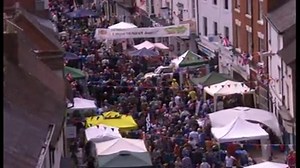 The Warwickshire town of Alcester has been celebrating royal anniversaries since medieval times. And today was no different as thousands turned out to celebrate the Queen's Diamond Jubilee. | BBC Birmingham