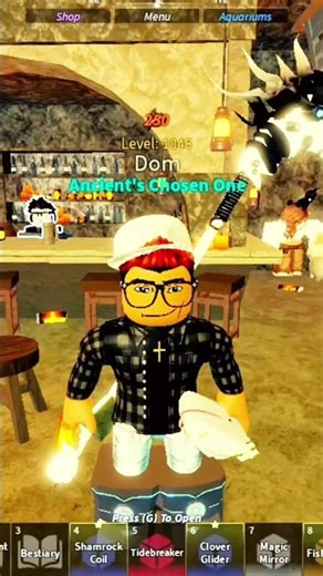 New fisch update secret code and leak! #shortsfeed #roblox