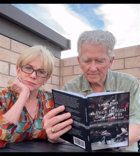 A Peek Behind the Curtain…a book available on Amazon 😬#lindapurl #actorslifestyle #touringadventure #patrickduffy #autobiography #theatrical #patrickduffy | Linda Purl