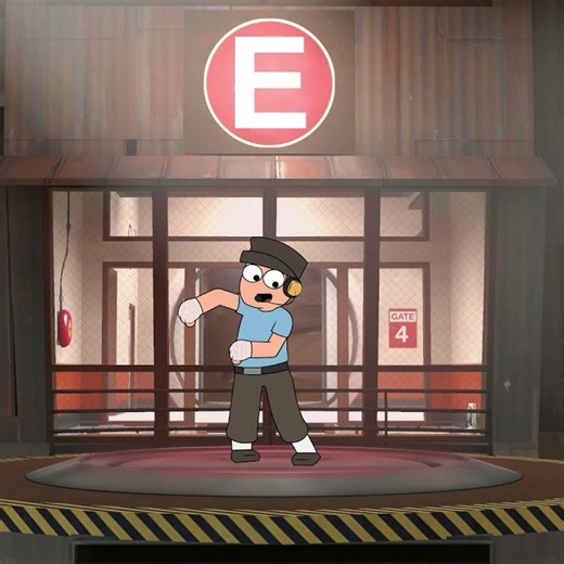low cortisol scout #tf2 #animation