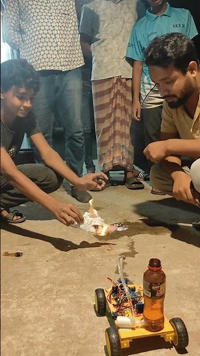 . 🔥 Fire Fighting Robot Using Arduino & Sensor | School/College Project 🚒💧