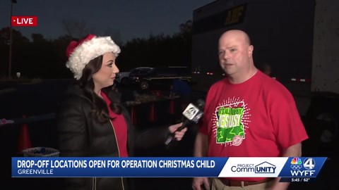 National collection week for Operation Christmas Child