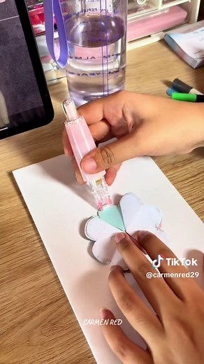 DIY Pop Up Flower Card Project