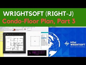Wrightsoft(Part 3): Manual J Heat Load Calculation - Condominium- Floor Layout