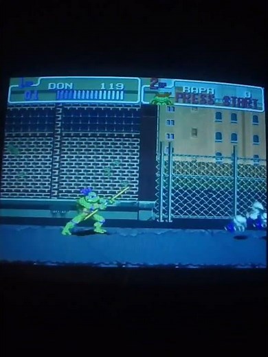 TMNT: Turtles in Time SNES Gameplay