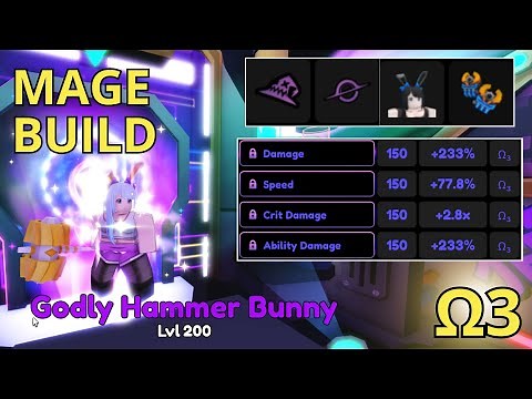 MAXING GODLY HAMMER BUNNY - Anime Champions Simulator