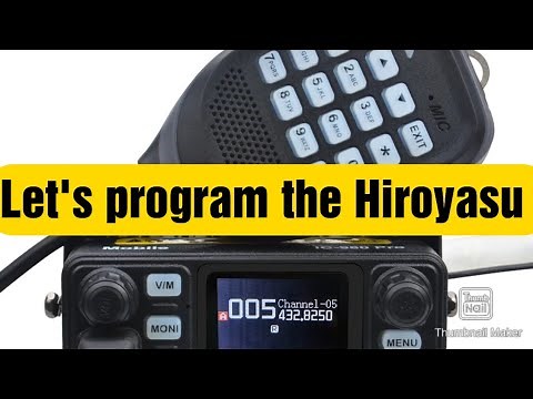 Programming the Hiroyasu IC 980 Pro