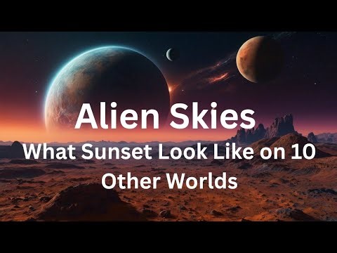 Alien Skies: WhAt Sunset Look Like on 10 Other Worlds