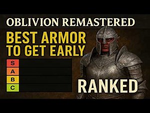 Oblivion Remastered: Best Early Armor Ranked!