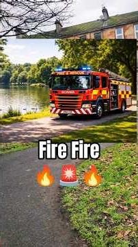 🔥Fire Alert🔥🚨 | Park-la Fire Engine 😳🚒 #uk #tamil #minivlog #shortvideo #explore