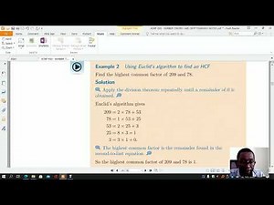 Euclid's algorithm answers on Pari/ GP