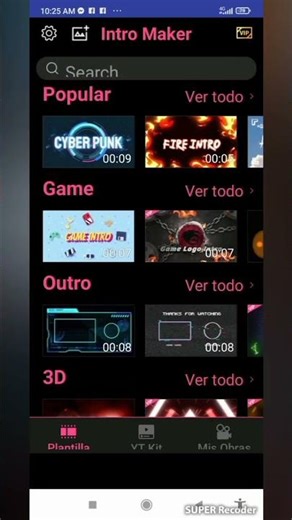 intro maker. perfecta para crear animación para tu video #mikechu