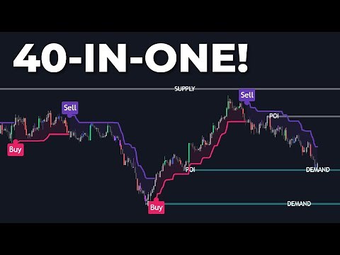 40 INDICATORS IN ONE! Most Powerful BUY SELL Indicator on TradingView