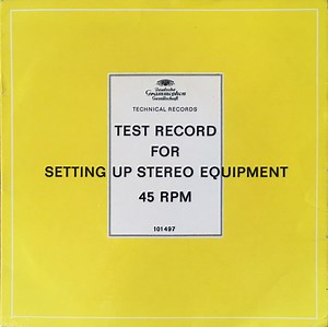 Various - Test Record For Setting Up Stereo Equipment