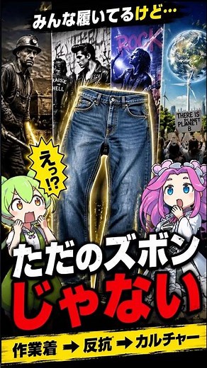 Jeans Are More Than Just Pants [Zundamon Explanation]