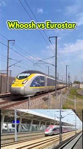 Whoosh vs Eurostar, Indonesian and European Bullet Trains or High Speed Trains, Kereta Cepat.