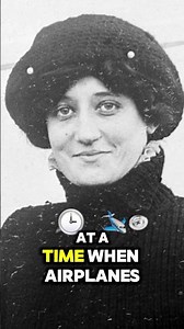 The first female pilot #facts #history #aviation #womenhistory