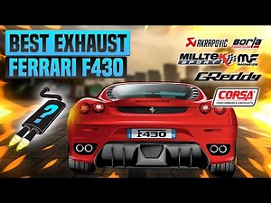 Ferrari F430 Exhaust Sound🔥Capristo,Fabspeed,Hamann,iPe,Kreissieg,Quicksilver,Tubi Style,Valvetronic