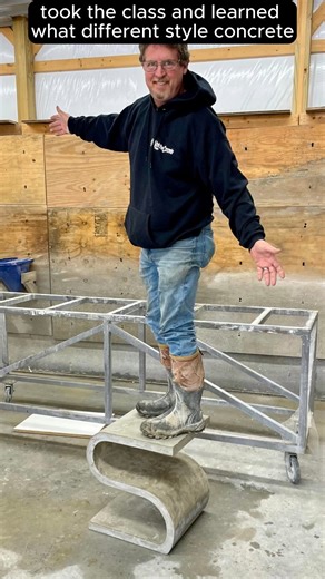 “I thought it would be easy. It wasn’t.” After 30 years in concrete, Martin discovered a different kind of concrete - and a higher level of craft. From first attempt to work he’s proud to share with his family. This is the CCI difference. Next class Feb 19-21 www.concretecountertopinstitute.com/mastery | The Concrete Countertop Institute