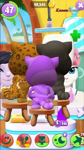 My Talking Angela 2 Gameplays || Talking Tom 2 Bathtub and 3 baby Talking tom 2 Pee in Bathroom