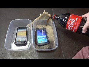 CAT S40 vs. Samsung Galaxy Xcover 3 - Coca-Cola Test! Which Is Best?!