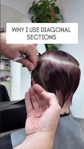 I use diagonal sections for a few main reasons