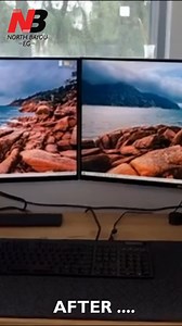 With the H100 monitor stand, transform your workspace into a tidy and...