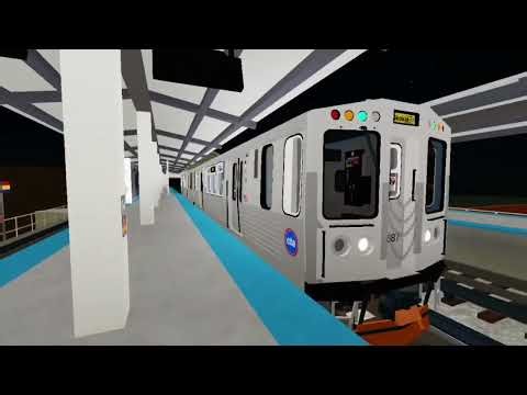 Taking Tour of CTA Howard Station | CTA "L" Red Line Simulator 