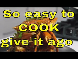 Delicious Singapore Chili Mud Crab Recipe!