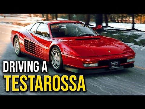We got a 1986 Ferrari Testarossa! Does it beat the LP400 S?