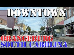 Orangeburg - South Carolina - 4K Downtown Drive