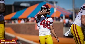 USC kicker Ryon Sayeri named Big Ten Special Teams Player of Week, Lou Groza Award semifinalist