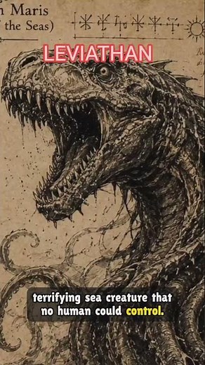 Scientists Say Leviathan Never Existed… So Why Did God Describe It? 🧐 #bible #mystery #leviathan