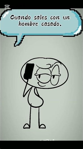 Hombre casado peligroso 😳| #shorts #animación #viral