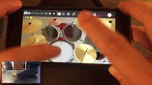 FREE in the App Store - https://itunes.apple.com/app/id1241682795?mt=8 Now you can play the bass drum with your foot! The most realistic 3D real drum app for iOS. The app everybody is talking about! Remember to like our page get future covers updates! | DrumKnee 3D