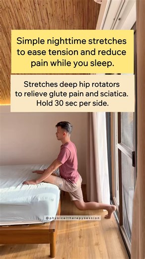 Night Time Stretches To Help Reduce Tension and Pain While You Sleep! #selfcare #selfimprovement