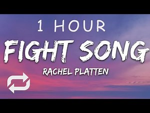 [1 HOUR 🕐 ] Rachel Platten - Fight Song (Lyrics)