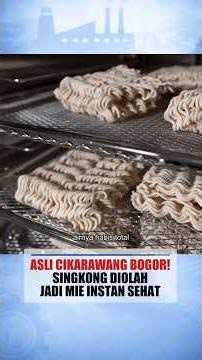 Not Wheat! Here’s How Bogor Farmers Make Cassava Instant Noodles