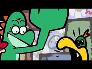 Yoshi slapping baby Bowser 10x speed